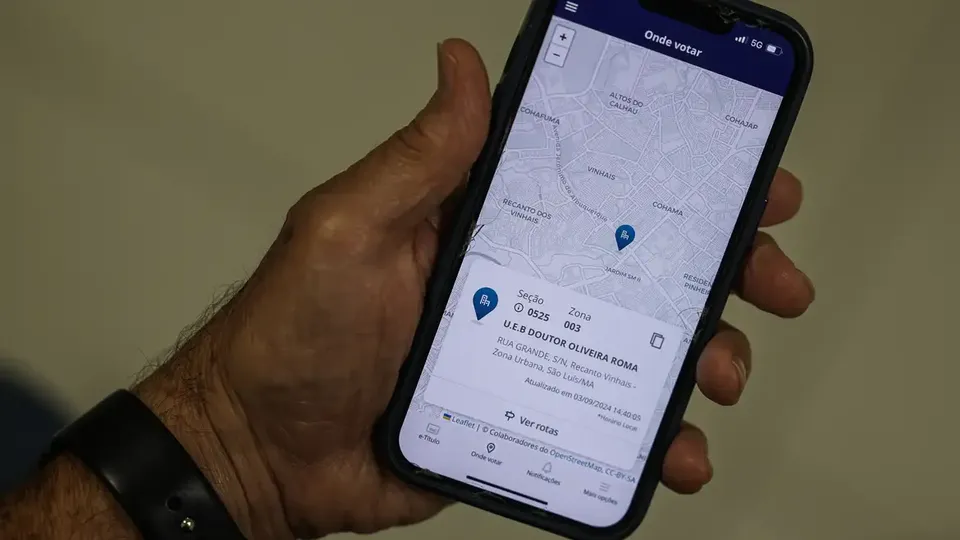 Eleitor que pediu voto em trânsito pode consultar local no e-Título