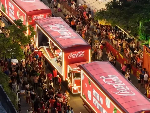 Caravana de Natal da Coca-Cola tem data confirmada para passar por Macaíba