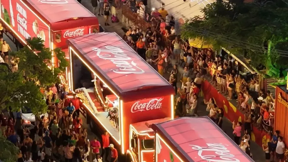 Caravana de Natal da Coca-Cola tem data confirmada para passar por Macaíba