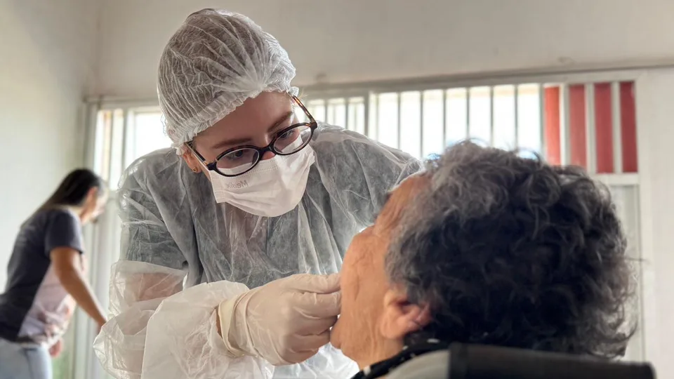 Atendimento odontológico domiciliar é destaque da Saúde de Macaíba
