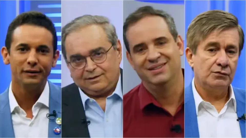 Debate entre candidatos ao governo do RN tem troca de acusações e ataques diretos
