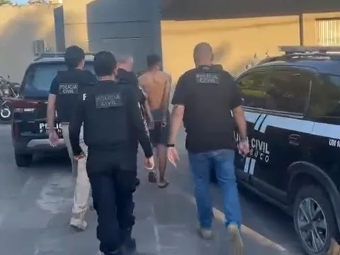 Suspeito foi preso em Camaragibe 