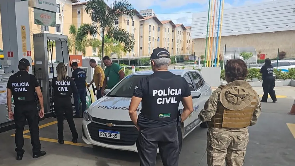 Polícia Civil realiza operação integrada de combate a fraudes em postos de combustíveis no RN