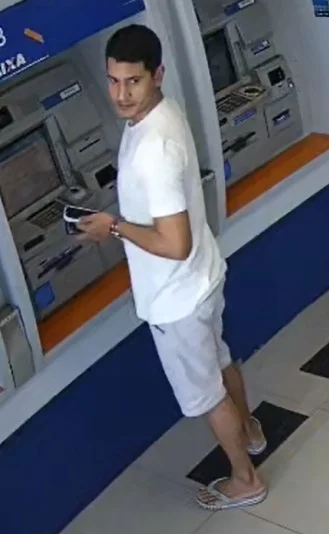 Polícia Civil divulga imagens e pede apoio para identificar suspeitos de estelionato contra idoso em Santa Cruz
