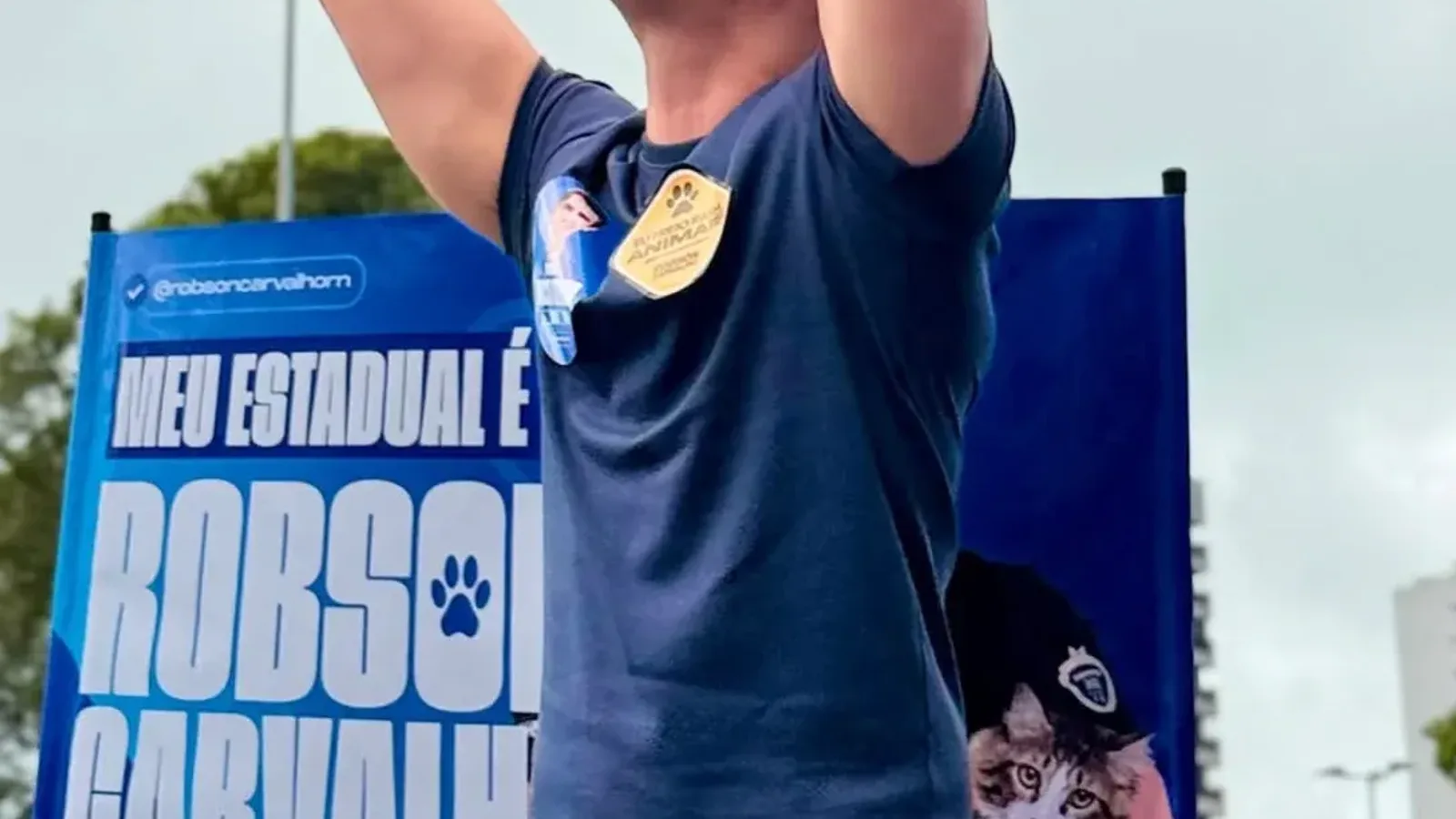 Nome que vem ganhando espaço em Macaíba, Robson Carvalho aparece entre os 15 mais citados para deputado estadual
