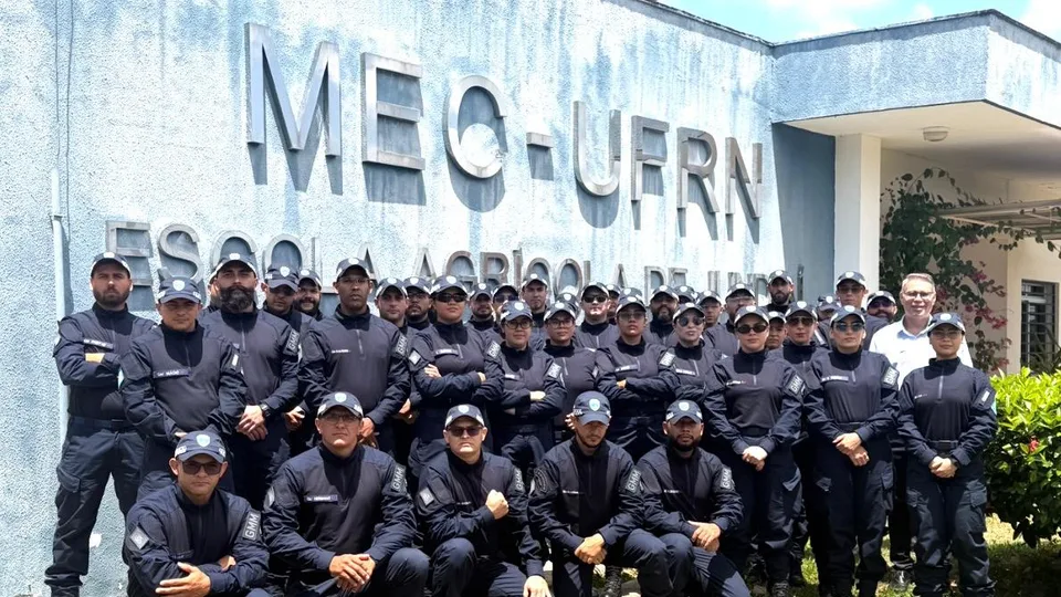 EAJ recebe novos guardas municipais e fortalece parceria com Macaíba