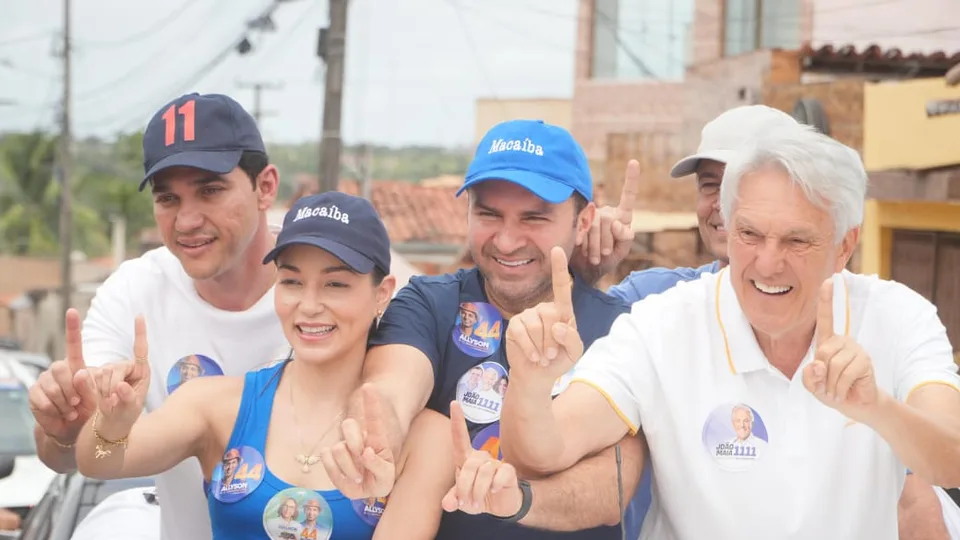 Emídio Jr lidera grande carreata em apoio ao time que trabalha por Macaíba