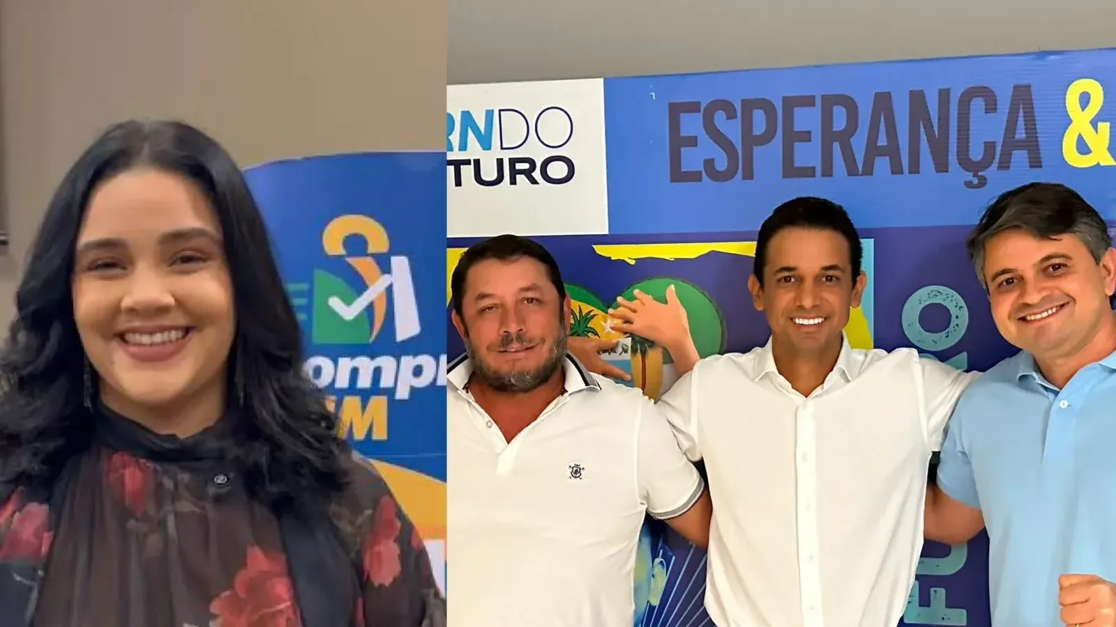 Prefeita de Serrinha declara apoio a Allyson, ao lado do ex-prefeito, vice e vereadores