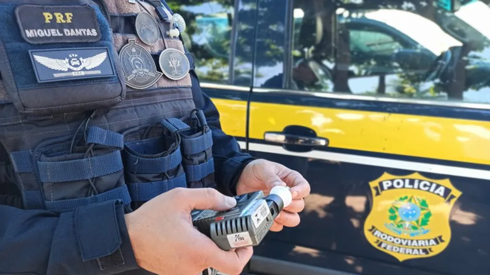 PRF registra quatro prisões por embriaguez ao volante e duas mortes em sinistros de trânsito durante o fim de semana no RN