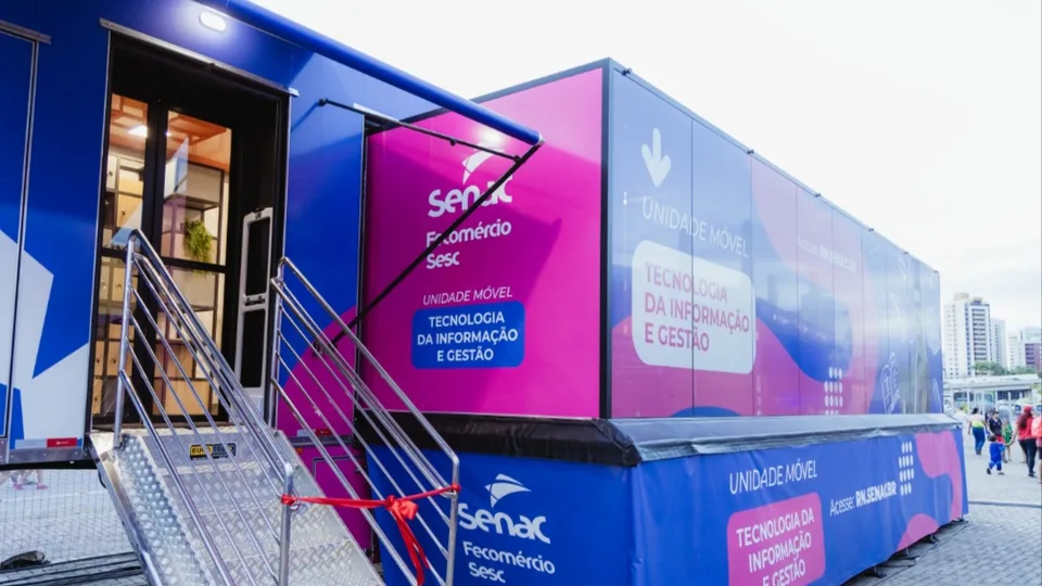 Senac RN instalará nova Unidade Móvel de TI e Gestão em Macaíba para ampliar qualificação profissional gratuita
