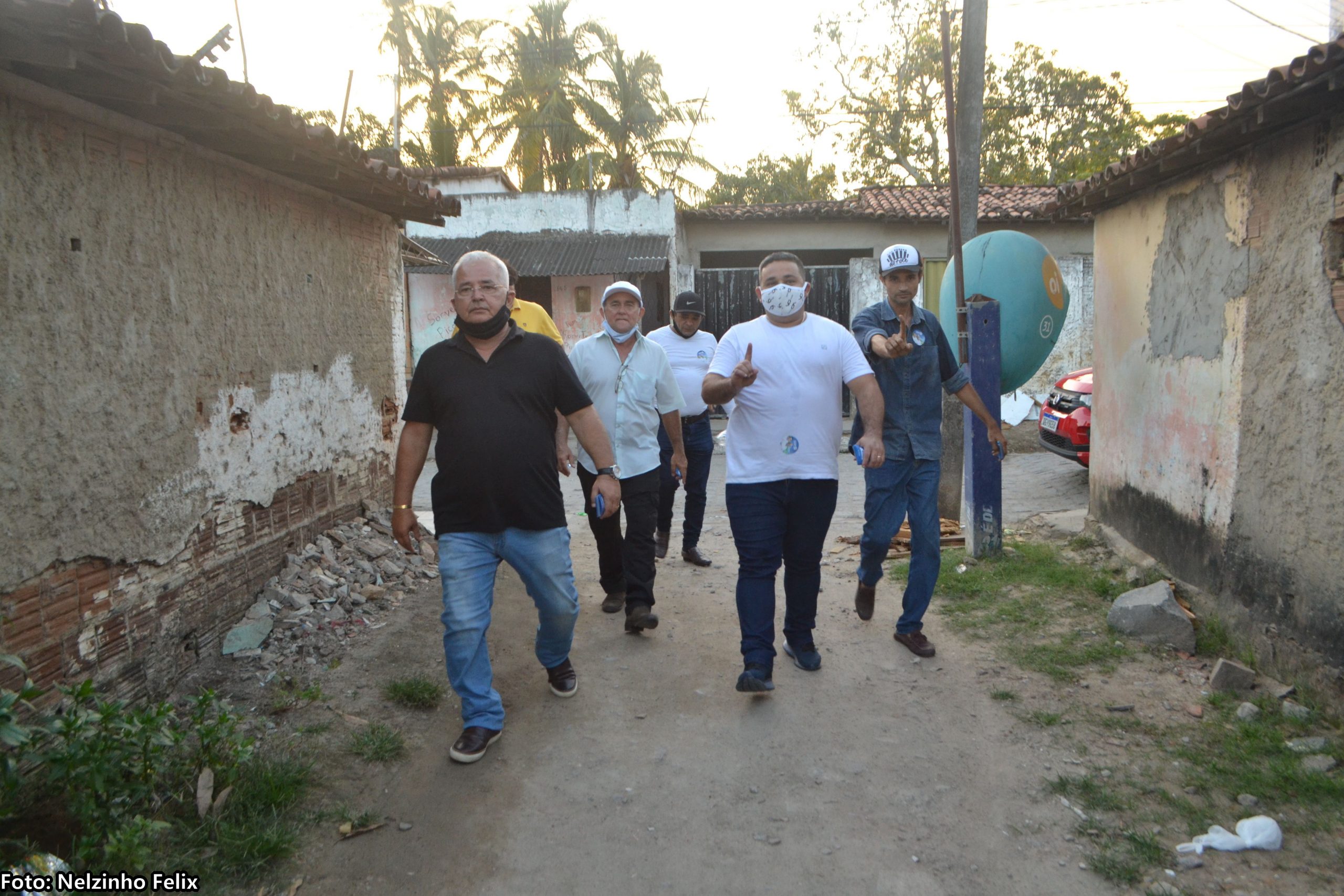 Candidato Delegado Normando faz caminhada na rua do Mosquito e Aliança | Senadinho Macaiba